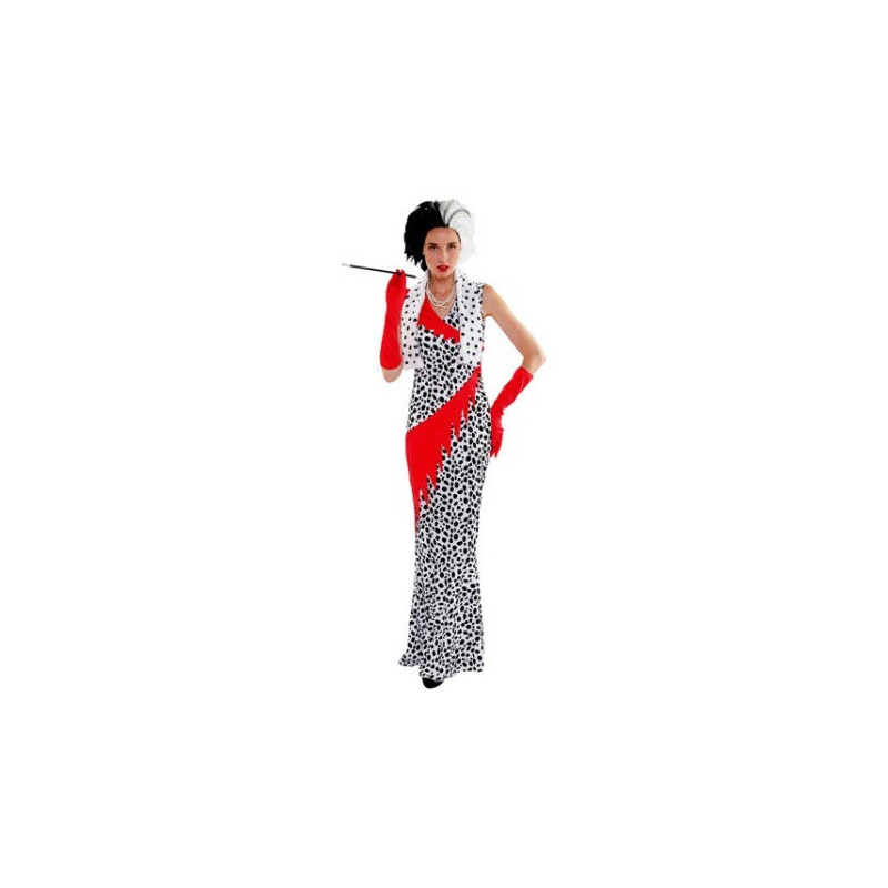 Disfraz Cruella De Vil Adultos Deluxe Cosplay Halloween - Universo Surprise