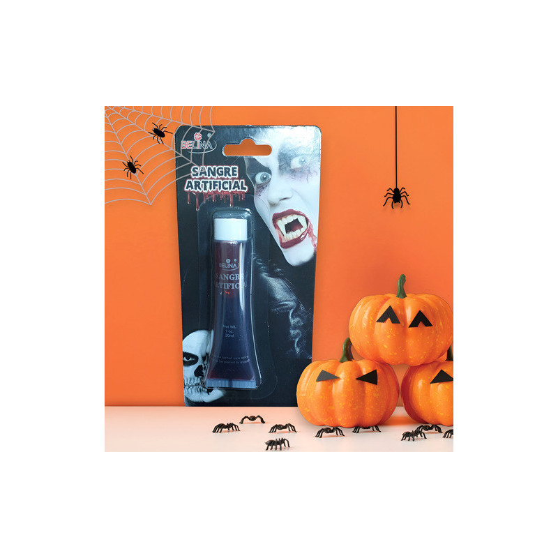 Sangre Falsa Roja Halloween 30ml - Mi Ropero Encantado Rojo