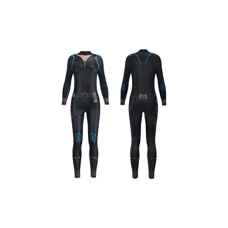 Disfraz Black Widow Para Niña Halloween Cosplay - Universo Surprise