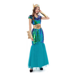 Disfraz Dios Y Diosa Del Mar Poseidón Antitrite Halloween Cosplay - Universo Surprise