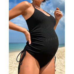 Traje De Baño Shein Para Embarazadas Bikini Y Entero