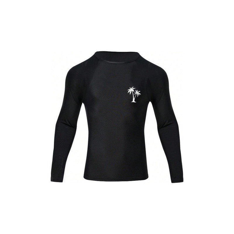 Manfinity Camiseta Antirrozaduras Manga Larga Surf