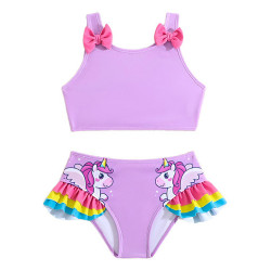 Traje De Baño Niña Shein 1 Pieza O Bikini 4 A 7 Años