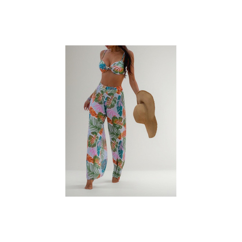 Traje De Baño Shein Para Mujer Bikini Incluye Pantalón