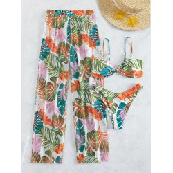 Traje De Baño Shein Para Mujer Bikini Incluye Pantalón