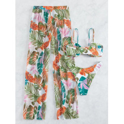 Traje De Baño Shein Para Mujer Bikini Incluye Pantalón