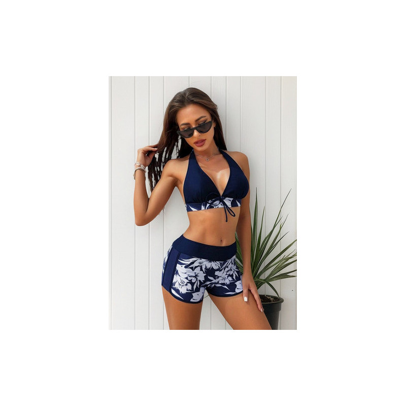 Traje De Baño Shein Para Mujer Bikini Con Short
