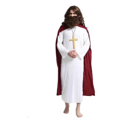 Disfraz Semana Santa Jesús O Virgen María Para Adulto (no Incluye Cruz Ni Barba) -   Cosplay - Halloween