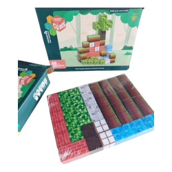 Bloques Magnéticos Minecraft 48 Piezas Universo Surprise 48 Minecraft