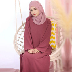 Vestido Disfraz Largo Musulmana Con Hiyab A Juego - Elegante