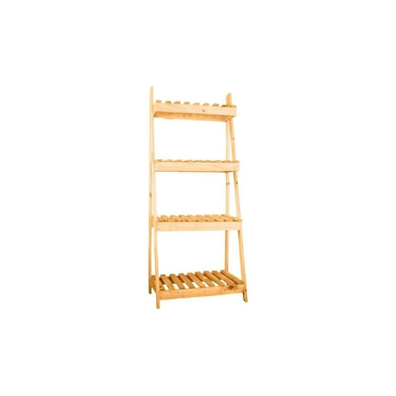 Estante Para Plantas 70x160x40cm 4 Niveles Maple