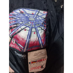 Jardinera Nieve Ski Talla M Spyder Negro Liso M