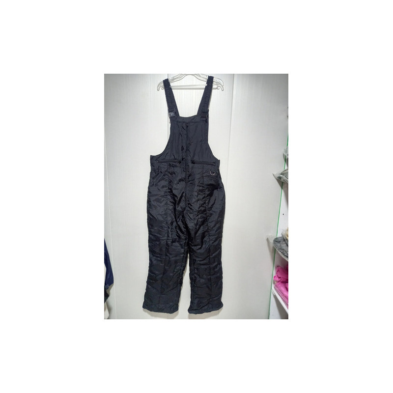 Jardinera Nieve Ski Talla Xl Negro Liso Xl