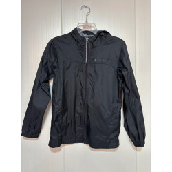 Cortavientos Columbia Talla 10-12 Negro - Poco Uso Negro 10-12