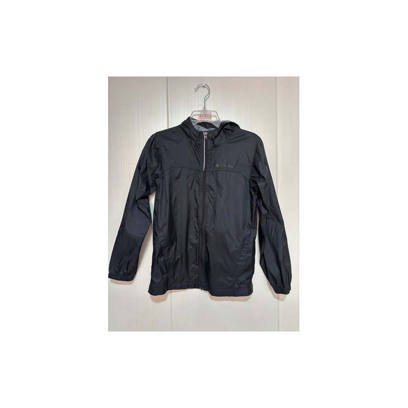 Cortavientos Columbia Talla 10-12 Negro - Poco Uso Negro 10-12