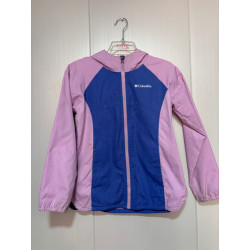 Cortavientos Columbia 10-12 Rosado. Mi Ropero Encantado Rosa 10-12