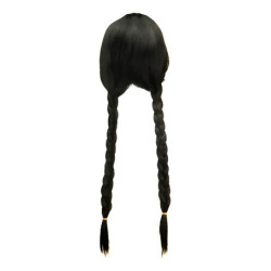 Peluca Merlina Addams - Cosplay - Halloween Merlina