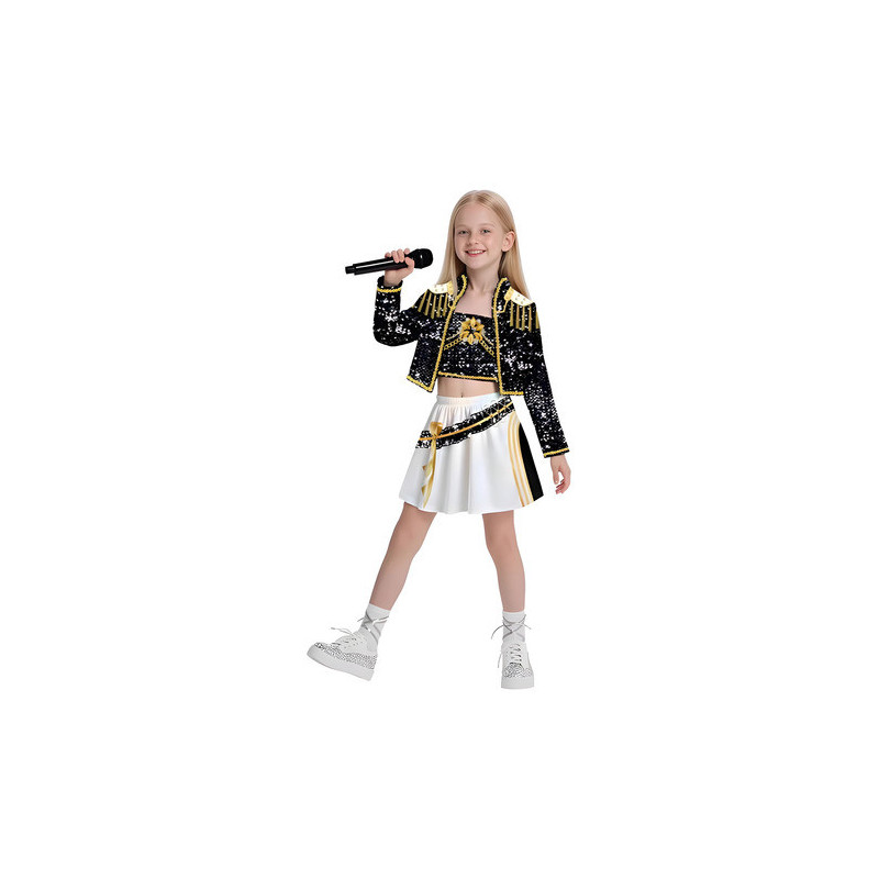 Disfraz K-pop - Zoey - Mira - Rumi - Kpop - Golden - Dorada - Halloween - Cosplay - Mi Ropero Encantado