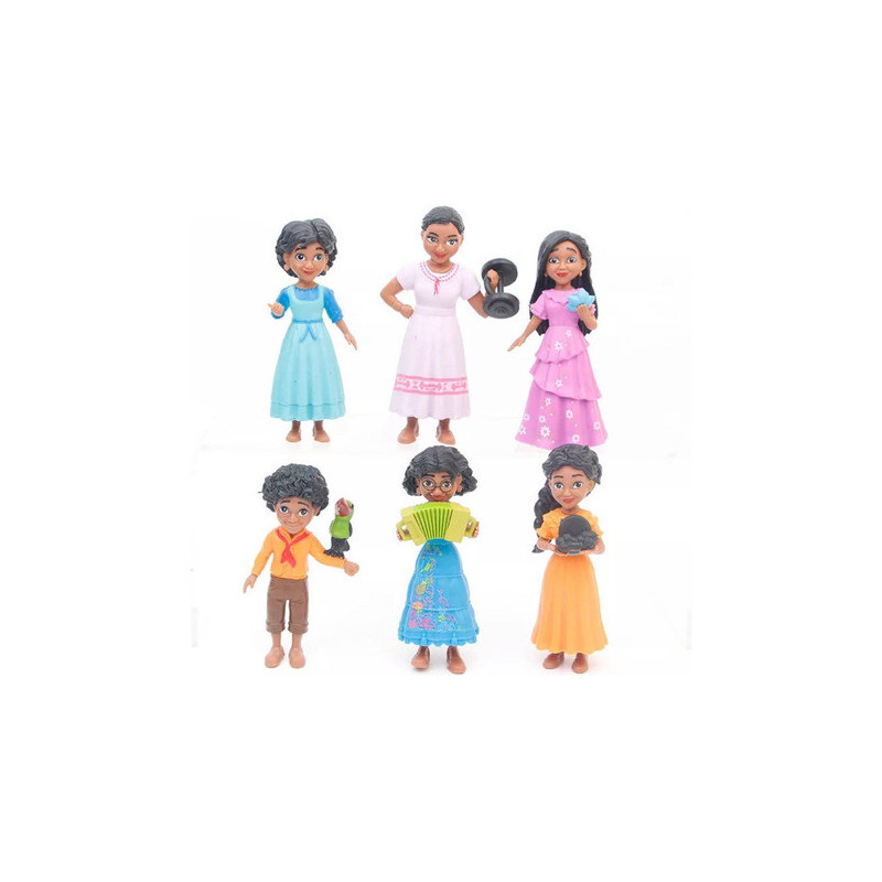 Set 6 Figuras Juguetes Encanto