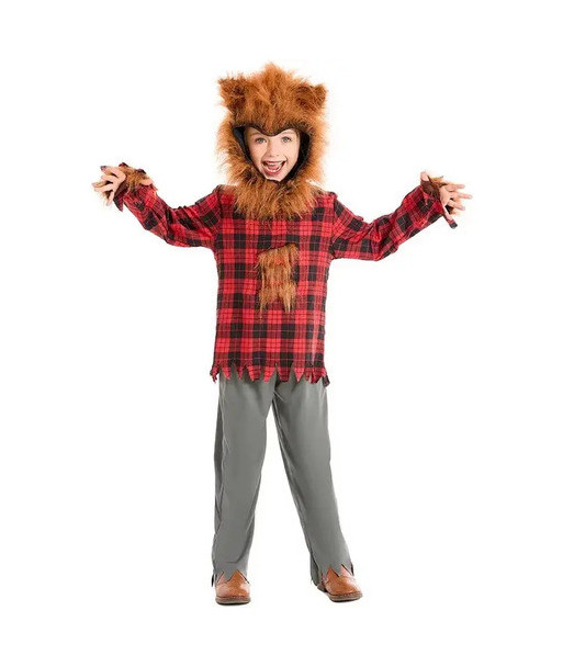 Disfraz Para Niño Lobo Rojo - Día Del Libro - Halloween - Cosplay - Universo Surprise