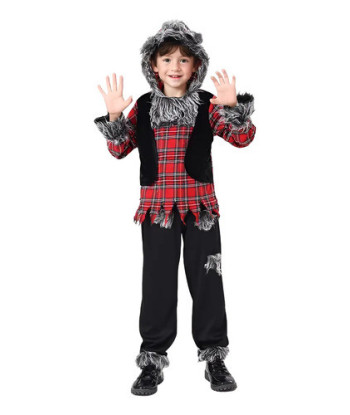 Disfraz Para Niño Lobo Werewolf Pup - Día Del Libro - Halloween - Cosplay - Universo Surprise