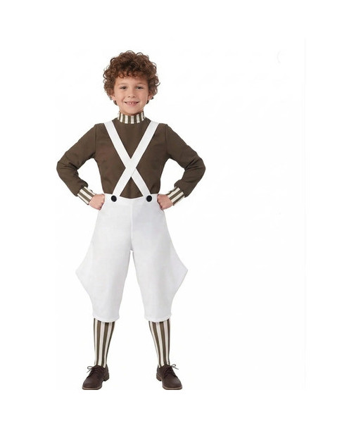 Disfraz Oompa Loompa - Charlie Y La Fabrica De Chocolates - Cosplay - Día Del Libro