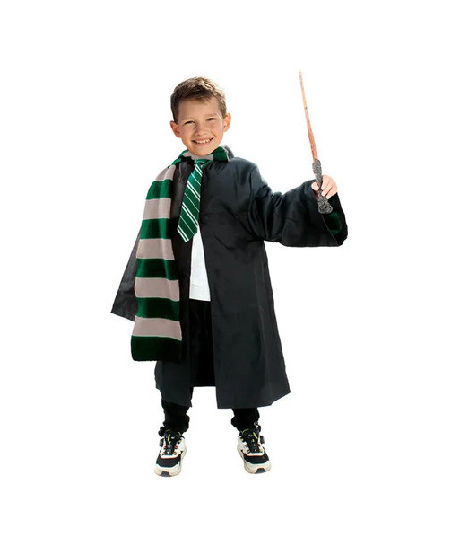 Disfraz Harry Potter Hogwarts Gryffindor Ravenclaw Slytherin Slytherin 10-12