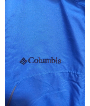 Cortavientos Infantil Columbia Azul Negro Talla 10-12 Azul 10-12 Lisa