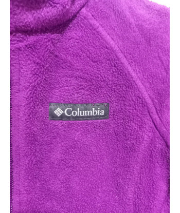 Polerón Polar Niña Columbia Violeta Talla 5-6 5-6 Violeta Lisa
