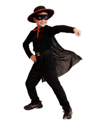 Disfraz De El Zorro Para Niño - Día Del Libro - Cosplay El Zorro M (6-7 Años)