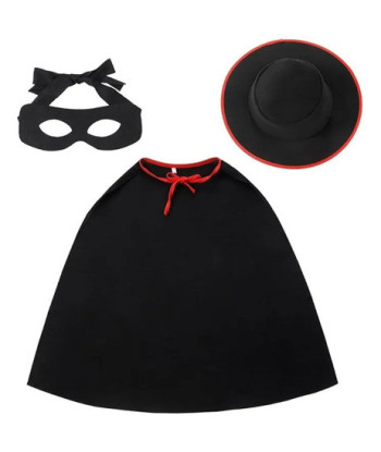 Disfraz De El Zorro Para Niño - Día Del Libro - Cosplay El Zorro L (8-9 Años)