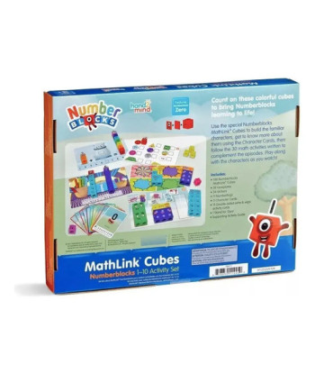 Numberblocks® Mathlink Cubes  Cubos Conectores Numberblocks 198