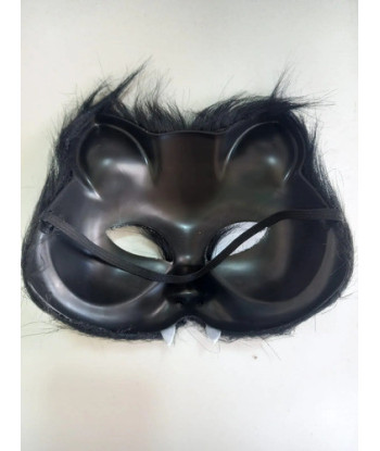 Disfraz Therian Máscara Animales - Hallowen Negro Única