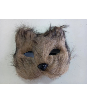 Disfraz Therian Máscara Animales - Hallowen Marrón Claro Única