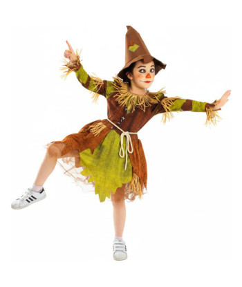 Disfraz Infantil Día Del Libro - El Mago De Oz - Cuentos Espantapájaros 3-4