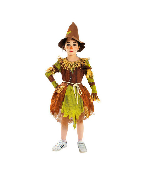 Disfraz Infantil Día Del Libro - El Mago De Oz - Cuentos Espantapájaros 7-9