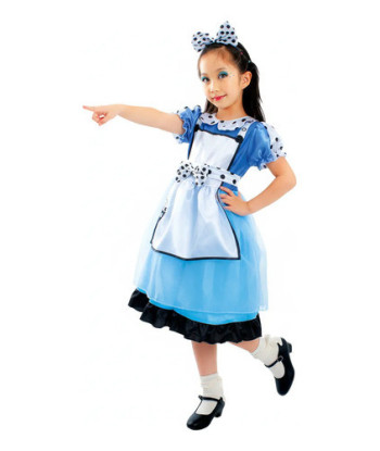 Disfraz Infantil Día Del Libro - Alicia - Sombrerero Loco Alicia 5-6
