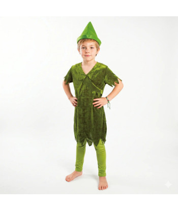 Disfraz Infantil Día Del Libro - Peter Pan - Nunca Jamás Peter Pan 7-9