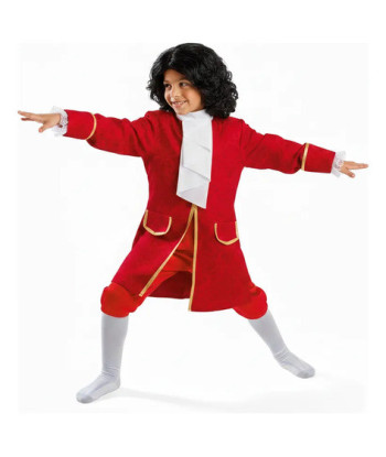 Disfraz Infantil Día Del Libro - Peter Pan - Nunca Jamás Capitán Garfio 7-9