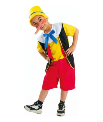 Disfraz Infantil Día Del Libro - Pinocho - Cuentos Pinocho 10-12