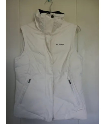 Chaqueta Mujer Columbia Blanca S Impermeable Blanco S Lisa