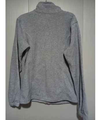 Poleron Polar Columbia Unisex Gris M M Gris Lisa