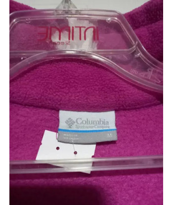 Polerón Polar Columbia Rosado M M Rosa Lisa