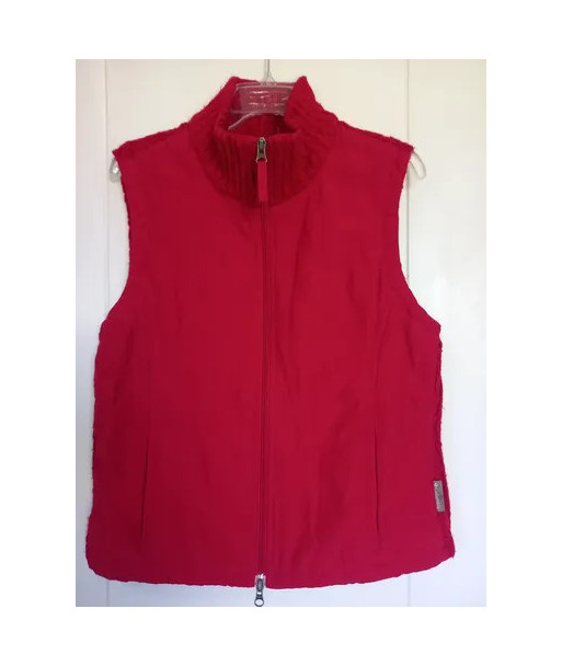 Chaleco Mujer Sin Mangas Rojo Columbia M Rojo Lisa M