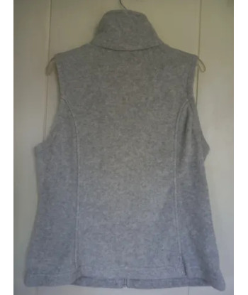 Poleron Polar Columbia Gris Sin Mangas Pm Pm Gris Lisa