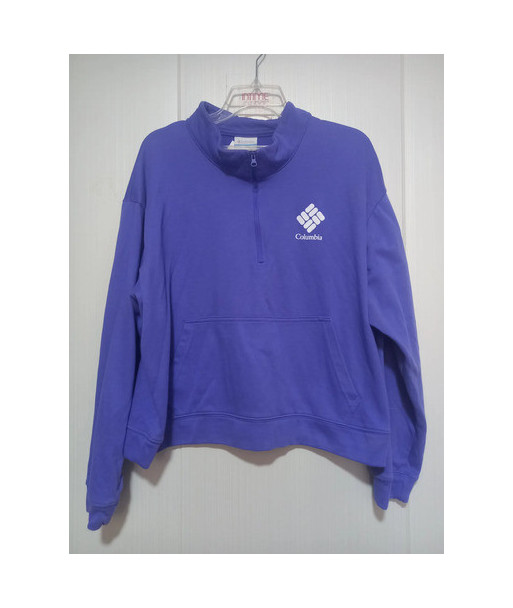 Polerón Columbia Mujer Morado 1x 1x Violeta Lisa