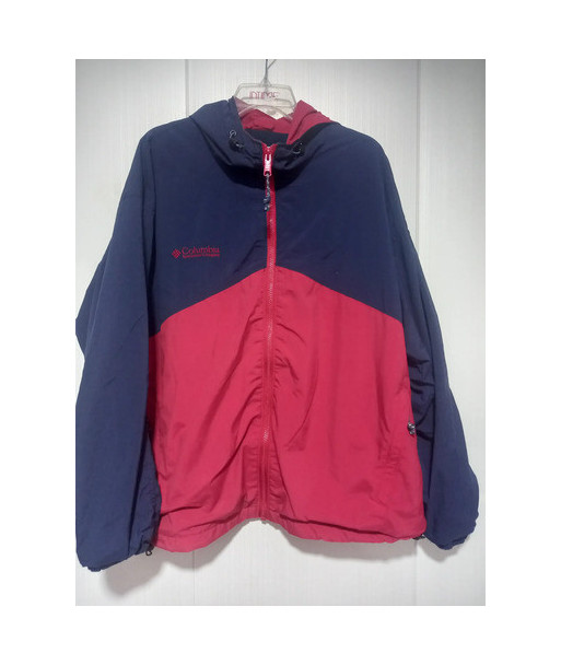 Chaqueta Cortaviento Columbia Azul Y Rojo L Azul/rojo L Lisa