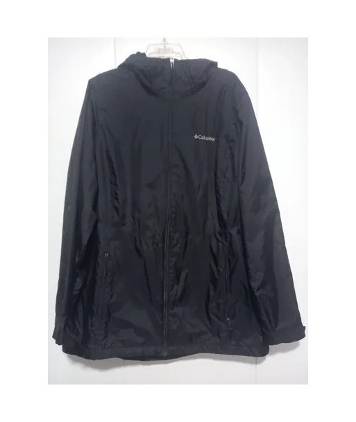 Chaqueta Negra Columbia Mujer L Negro L Lisa