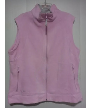 Polerón Polar Columbia Rosado Mujer Sin Mangas Xl Xl Rosa Lisa