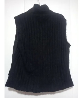 Poleron Sin Mangas Columbia Negro Xl Xl Negro Lisa